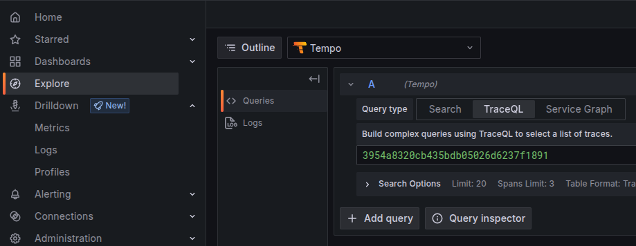 Tempo source selection